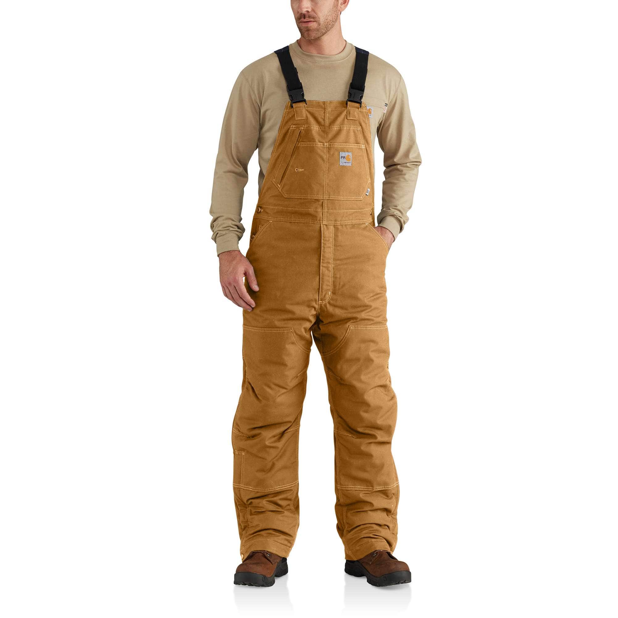 Additional thumbnail 1 of Flame-Resistant Quick Duck® Bib Overall/Quilt-Lined